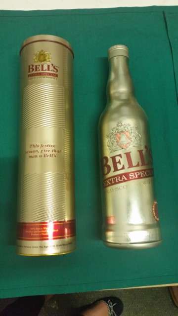BELLS WHISKEY TINS ( COLLECTORS ITEMS)